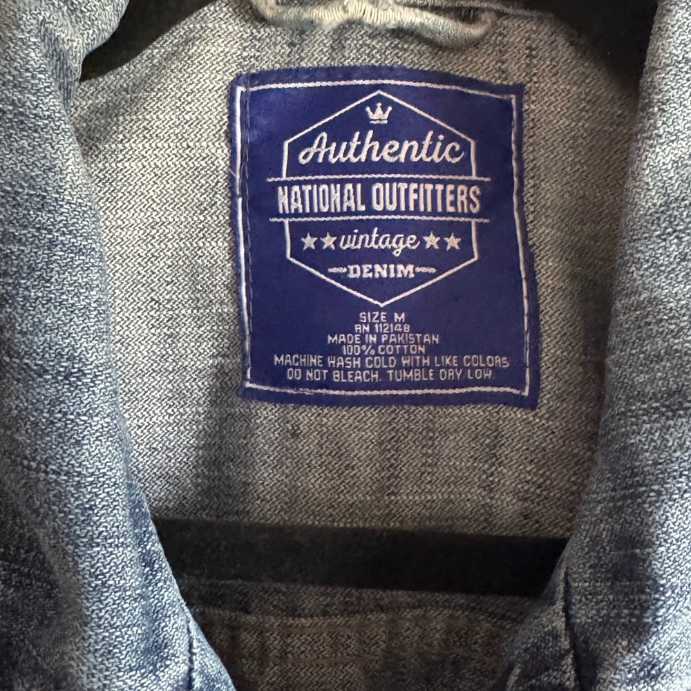 Authentic Denim Jacket in Classic Blue - Picture 2 of 6